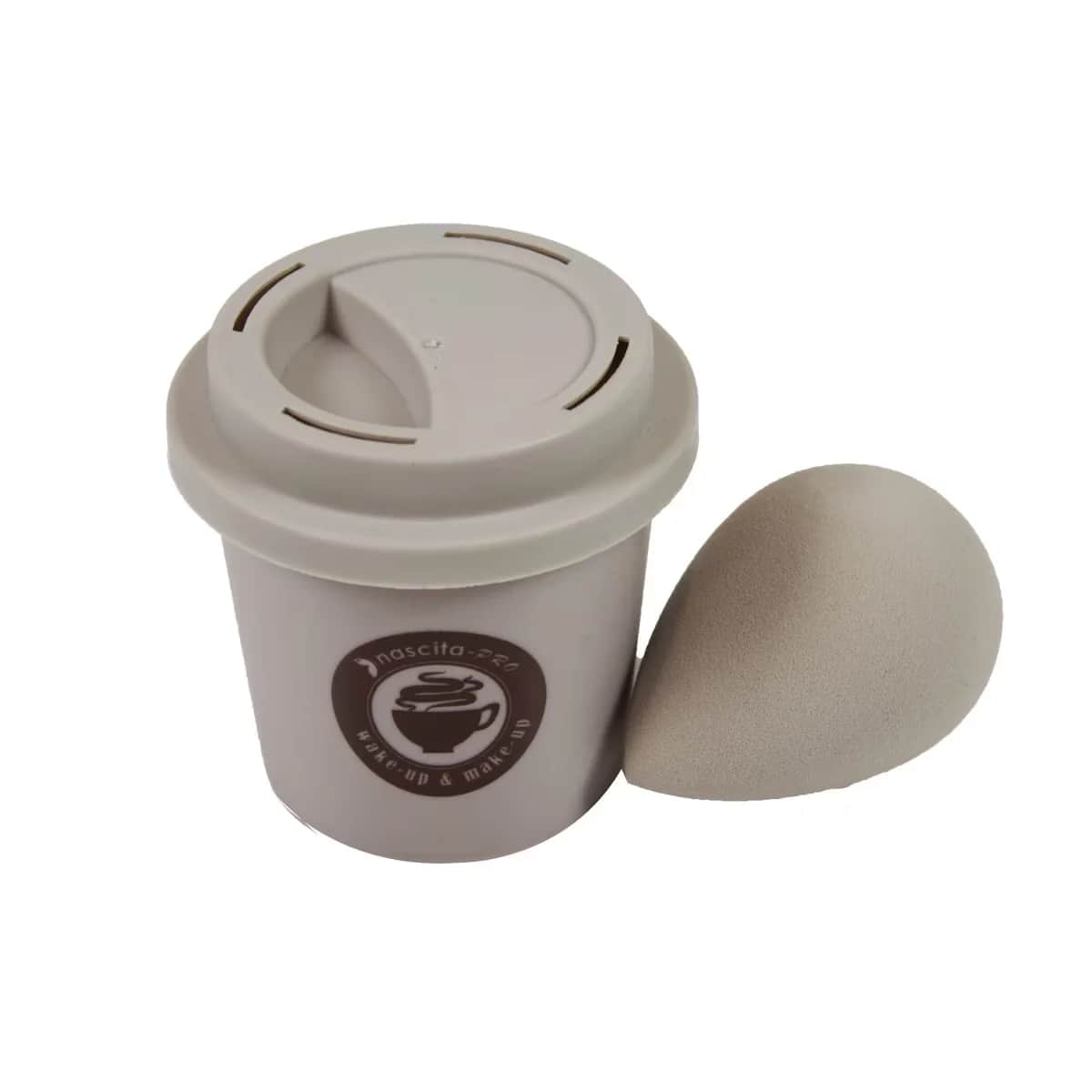 Nascita Kaffee Cappuccino Make-up Schwamm Set - Makelloses Mischen