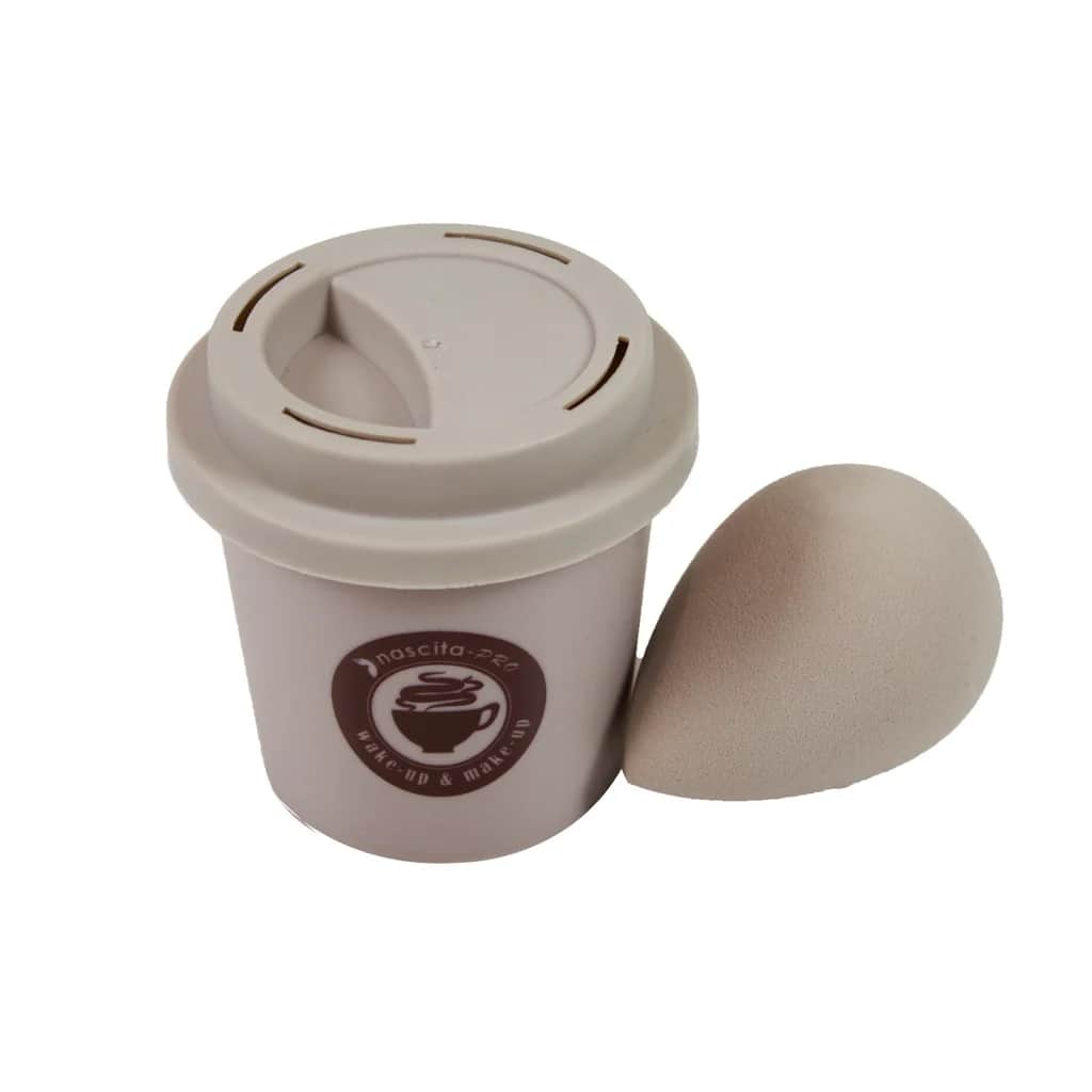 Nascita Kaffee Cappuccino Make-up Schwamm Set - Makelloses Mischen