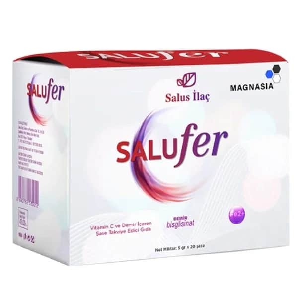 Salus İlaç Salufer 5g x 20 Sachets - Essentielle Vitamine Ergänzung