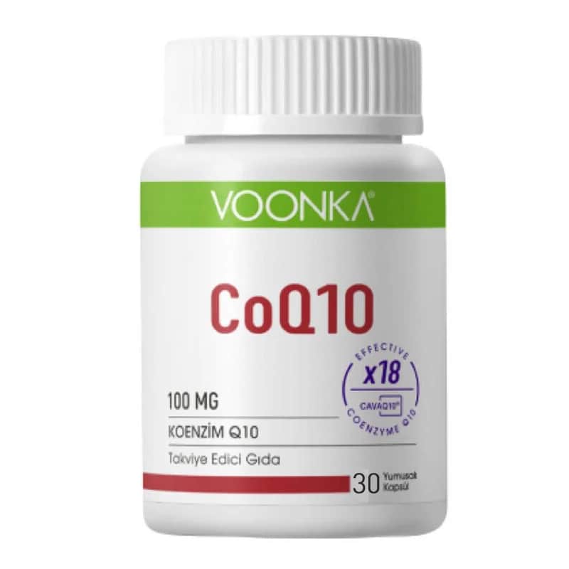Voonka CoQ10 100 mg Kapseln – Herzgesundheit &amp; Energieboost