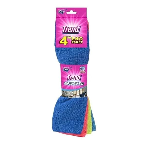 Parex Trend Mikrofasertücher - 4er Pack