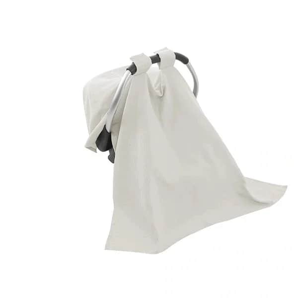 Babyjem Ecru Musselin Tragecover &amp; Wickeltuch 100% Baumwolle