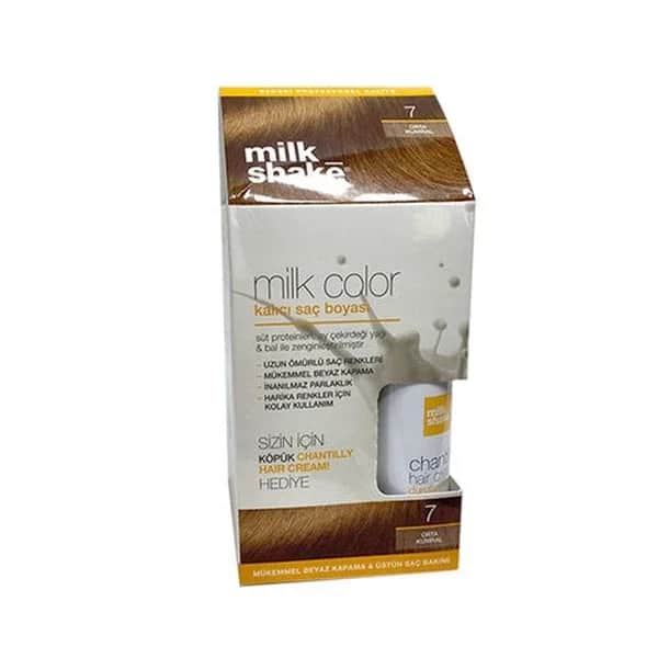 Milchshake Mittel Aschbraun Haarfarbe