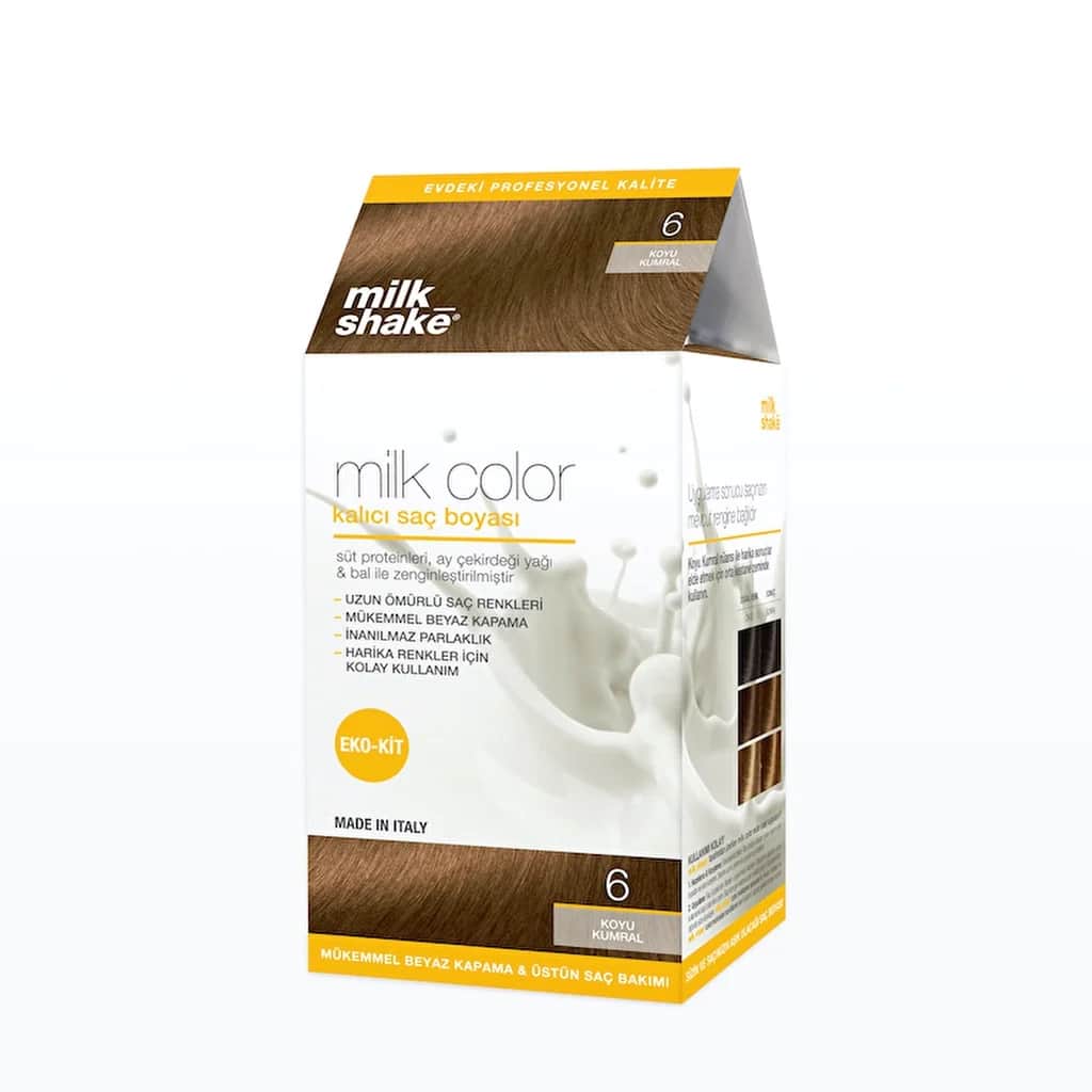 Milchshake Dunkel Aschblond Permanente Haarfarbe Schaum Geschenk