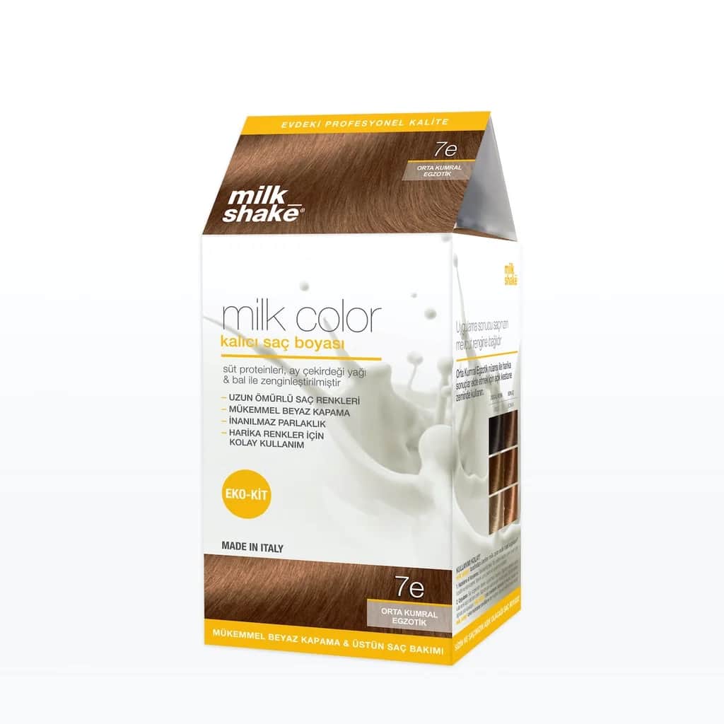 Milchshake Permanente Haarfarbe 7E