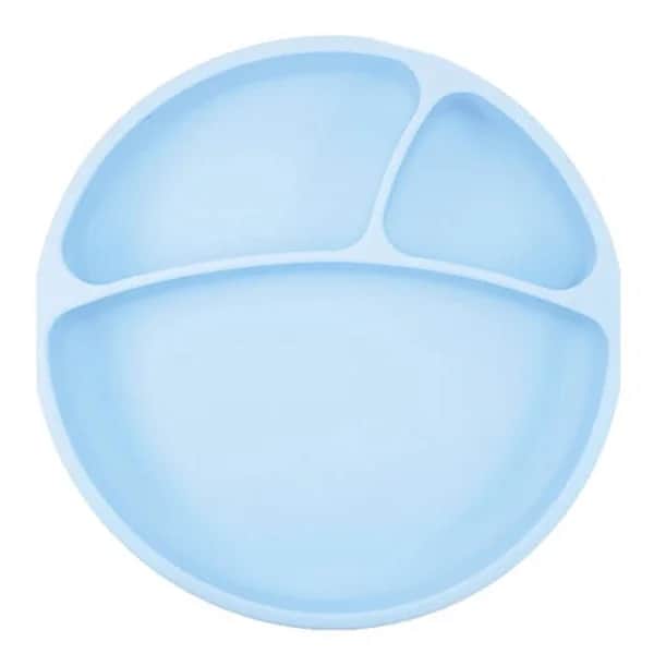 OiOi Silikonportionsteller 6+ Mondblau