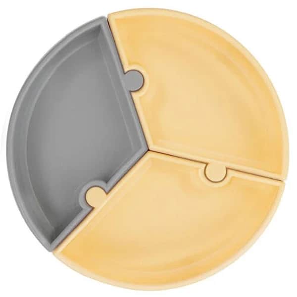 OiOi Silikon Puzzle Essensplatte für Kinder