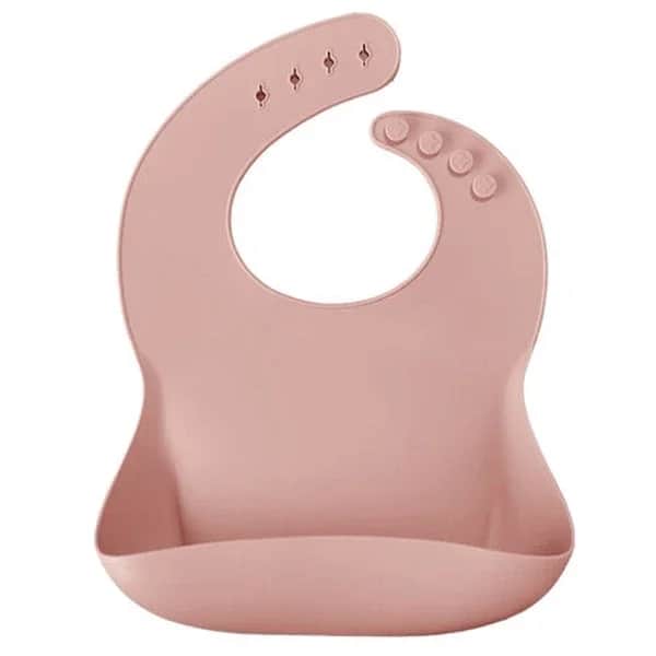 OiOi Basics Lätzchen Pink für Babys ab 6 Monaten