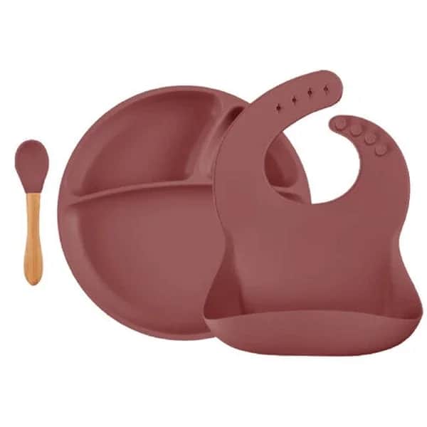 OiOi Velvet Rose BLW Essgeschirr Set mit Teller