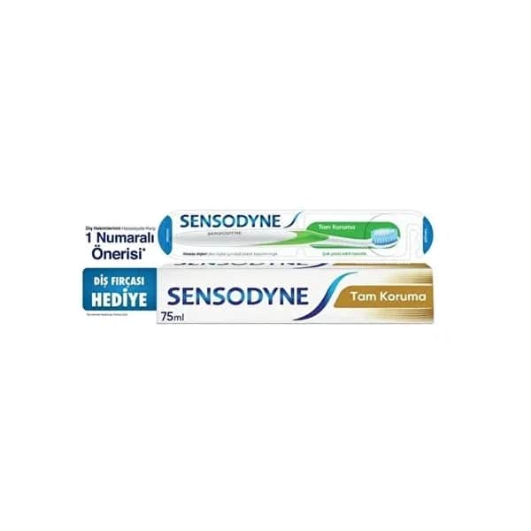 Sensodyne Komplettschutz Zahnpasta &amp; Zahnbürsten-Set 75ml