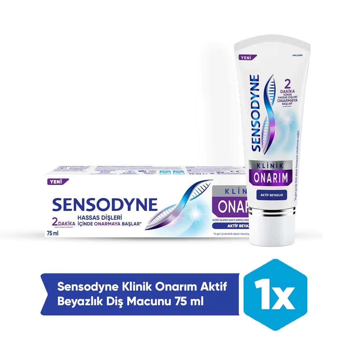 Sensodyne Clinical Repair Whitening Zahnpasta 75ml