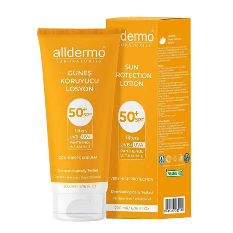 Alldermo Sonnencreme Lotion SPF50 - 200ml
