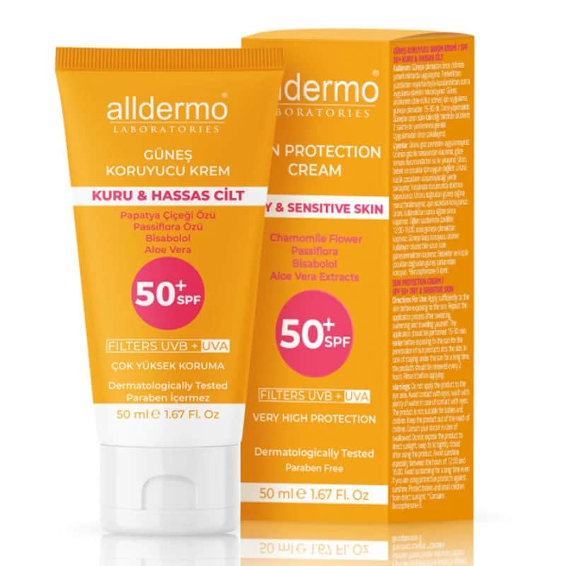 Alldermo Sonnencreme LSF 50+ Tube - 50 ml
