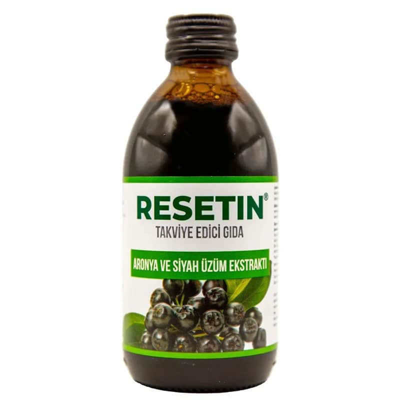 Resetin Aronia &amp; Schwarze Traubenextrakt 250ml