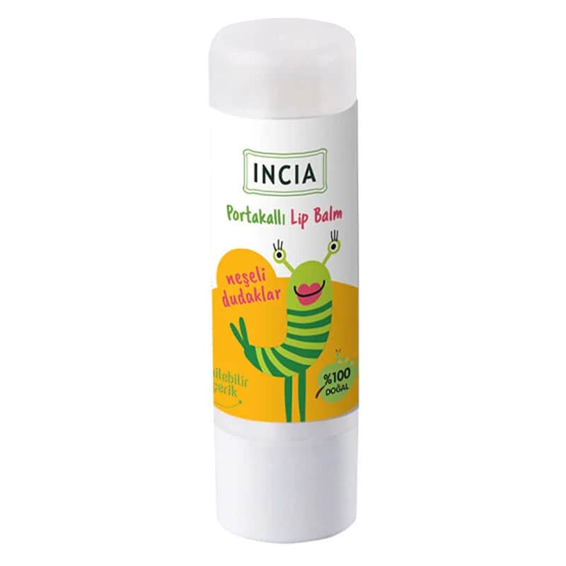 INCIA Kinder Natürlicher Orangen Lippenbalsam 6g