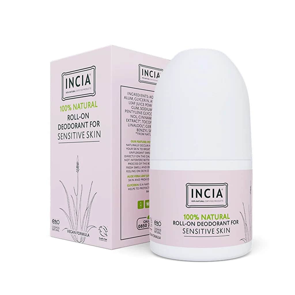 INCIA Sensitiver Haut Natürlicher Roll-On Deodorant 50 ml