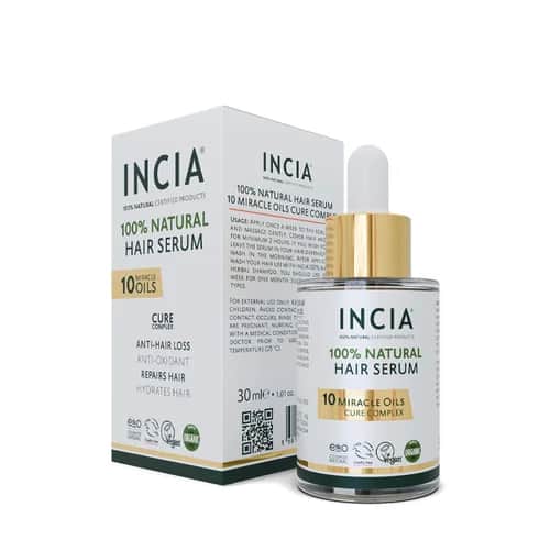 INCIA 10 Miracle Oil Haarserum - 100% Natürlich, 30 ml