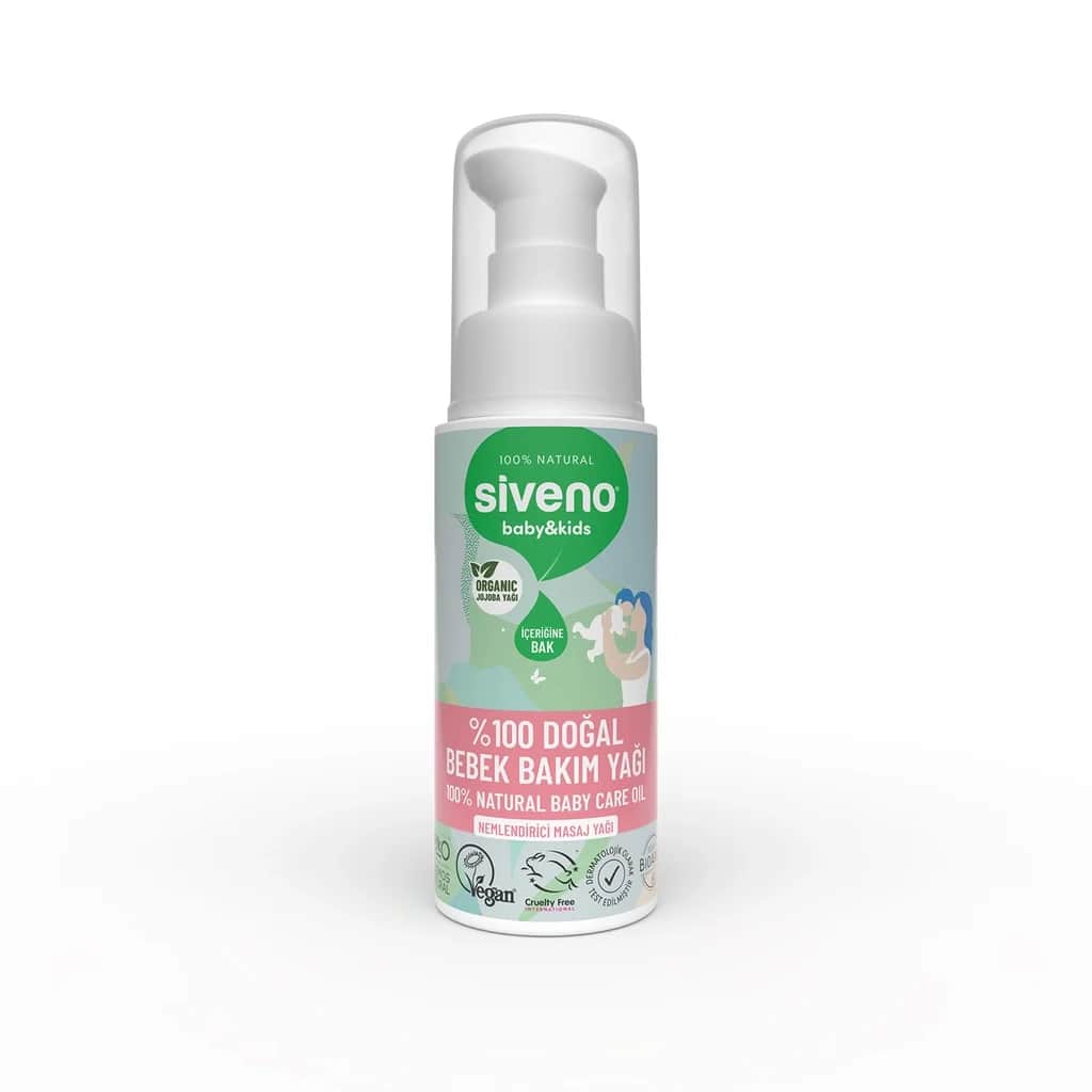 Siveno Naturöl für Babys 50ml - Sanfte &amp; Nährende Formel