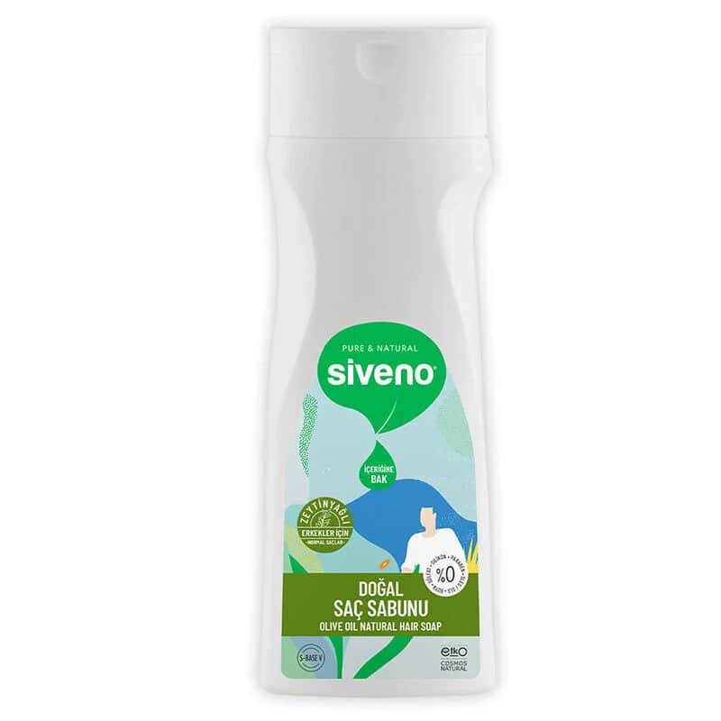 Siveno Naturseife mit Olivenöl für Männer - 300ml