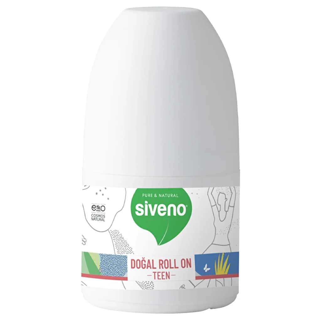 Siveno Natürlicher Teen Pink Roll-On Deodorant 50ml