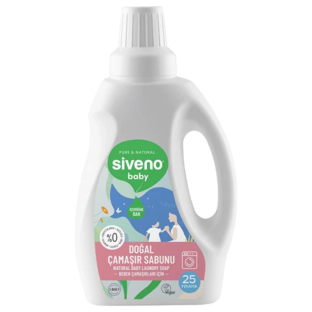 Siveno Naturwaschseife für Kinder und Babys, 750 ml
