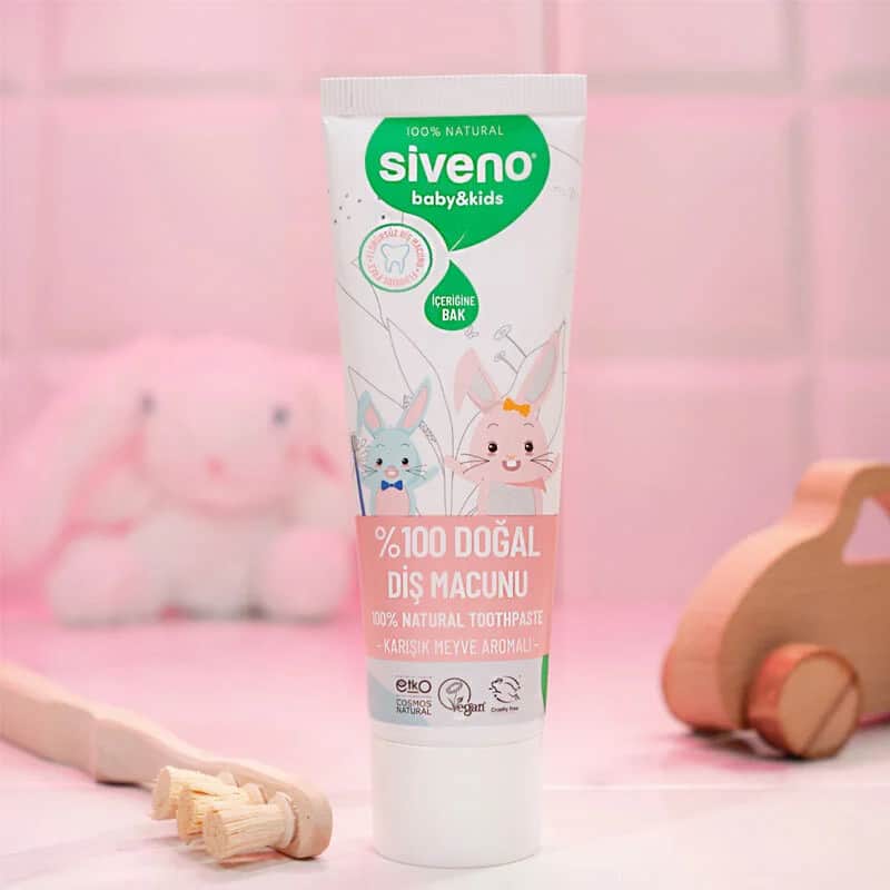 Siveno Naturzahnpasta für Babys und Kinder - 50ml