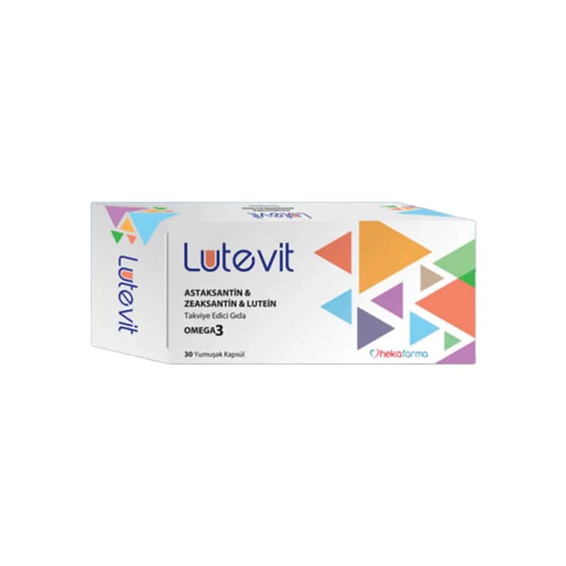 Lutevit Omega 3 Weichkapseln - Unterstützung für Herz- und Gehirngesundheit