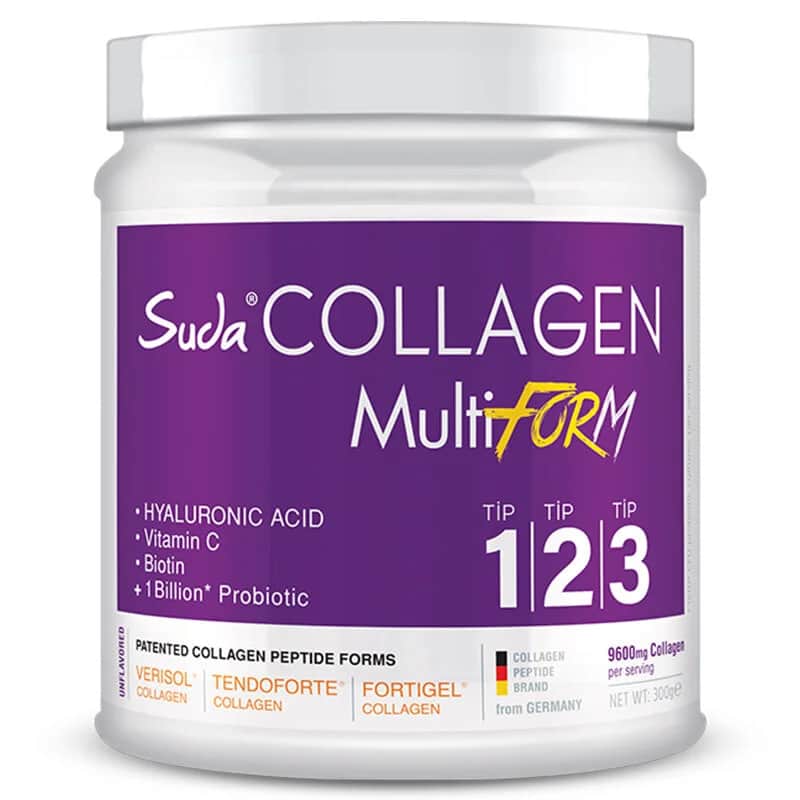 Suda Kollagen Multiform + Probiotika Pulver ungesüßt 300g
