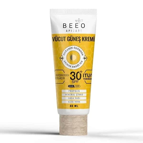 Beeo Sonnencreme für den Körper SPF 50+ - UVA/UVB Schutz, 80ml