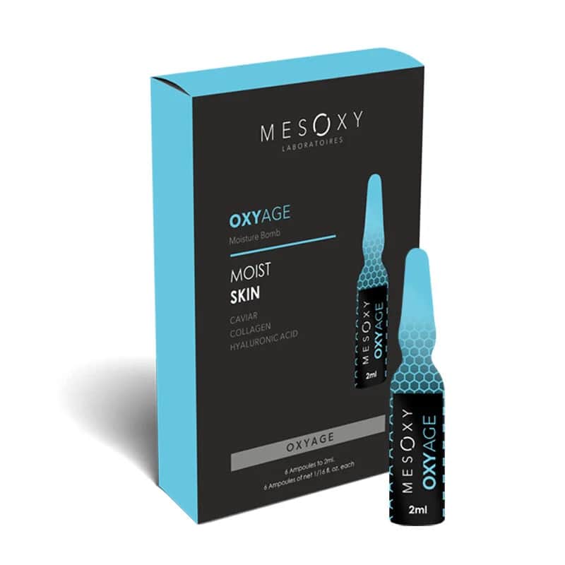 Mesoxy Oxyage Feuchtigkeitsserum - Anti-Aging 6x2ml
