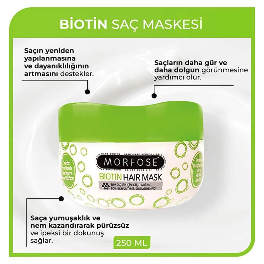 Morfose Biotin Haarkur 250ml - Nährend &amp; Stärkend