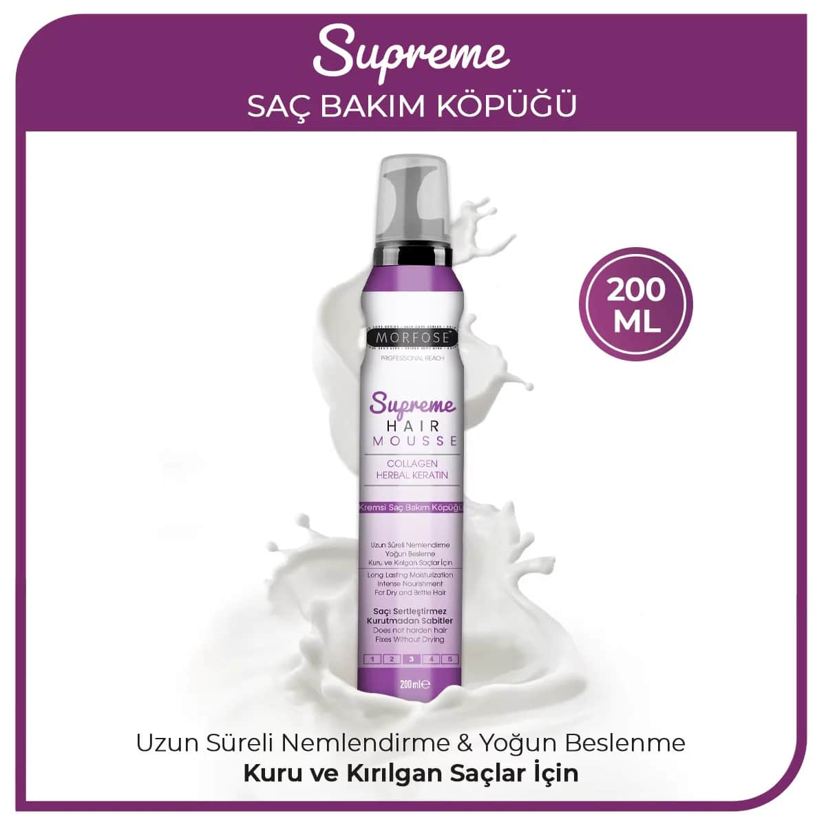 Morfose Supreme Haarschaum 200ml
