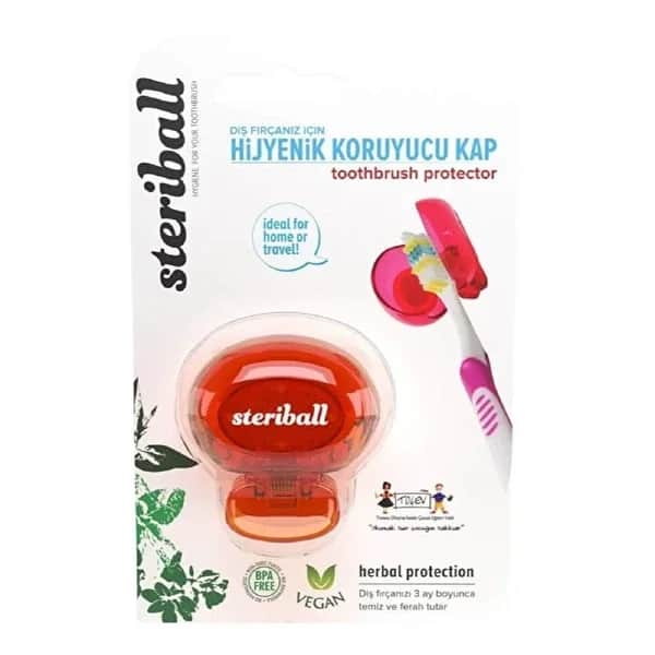 Steriball Hygienische Zahnbürsten Schutzbox - 1 Stück