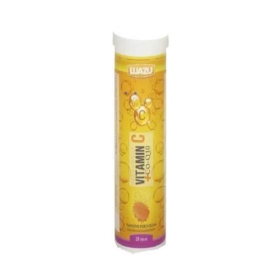 Luazu Vitamin C + Co-Q10 Brausetabletten für Energie