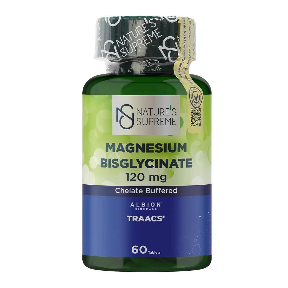Nature's Supreme Magnesium Bisglycinate 120mg
