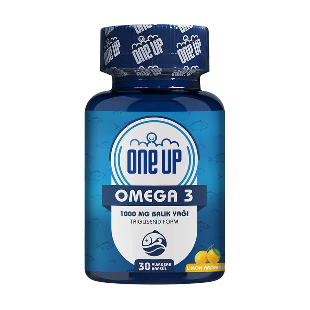 One Up Omega 3 1000 mg - EPA &amp; DHA Weichkapseln für die Herzgesundheit