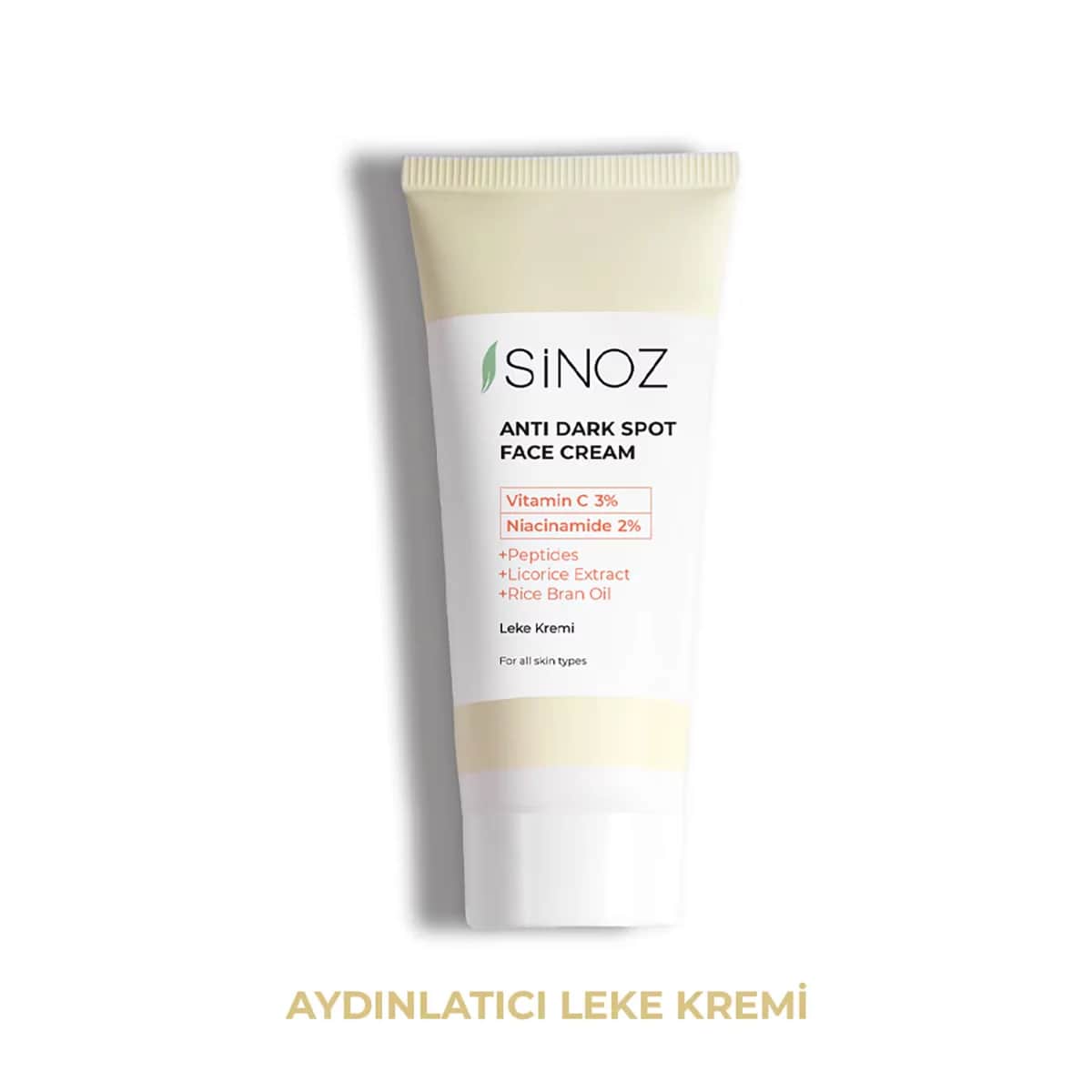 Sinoz Anti-Dunkelheitsflecken Reduzierende Creme - 40 ml