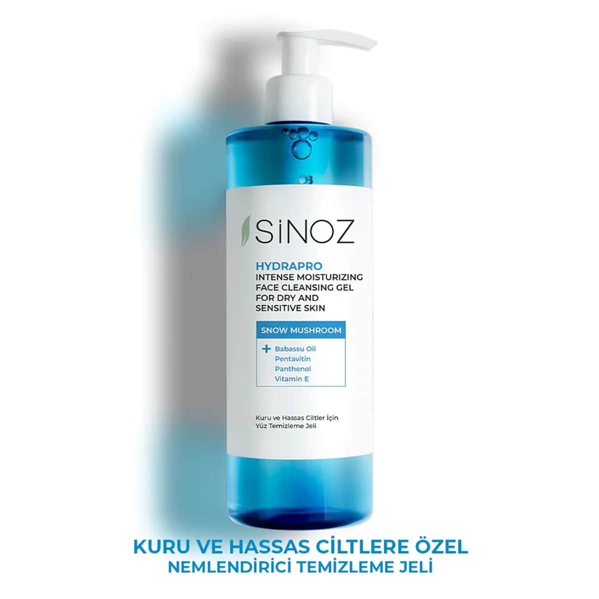 Sinoz Gesichtsreinigungs-Gel für trockene und empfindliche Haut 200 ml