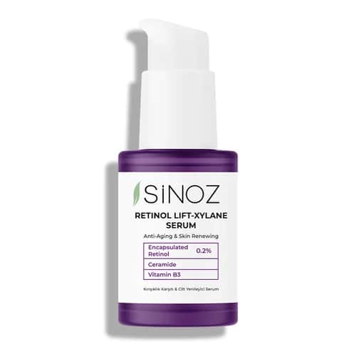 Sinoz Retinol Lift Serum mit Xylane - Anti-Falten 30ml