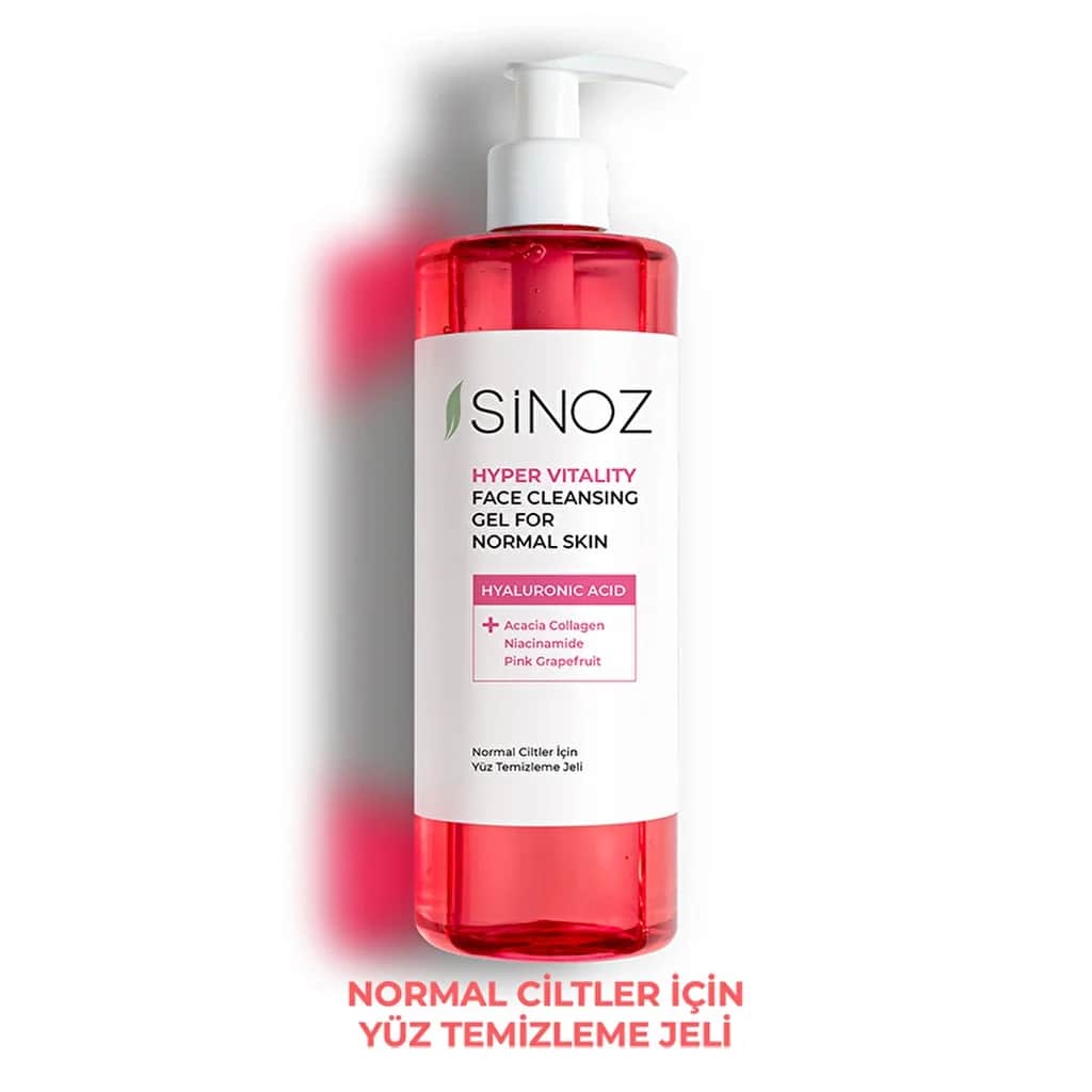 Sinoz Hyper Vitality Gesichtsreinigungs-Gel für normale Haut 400ml