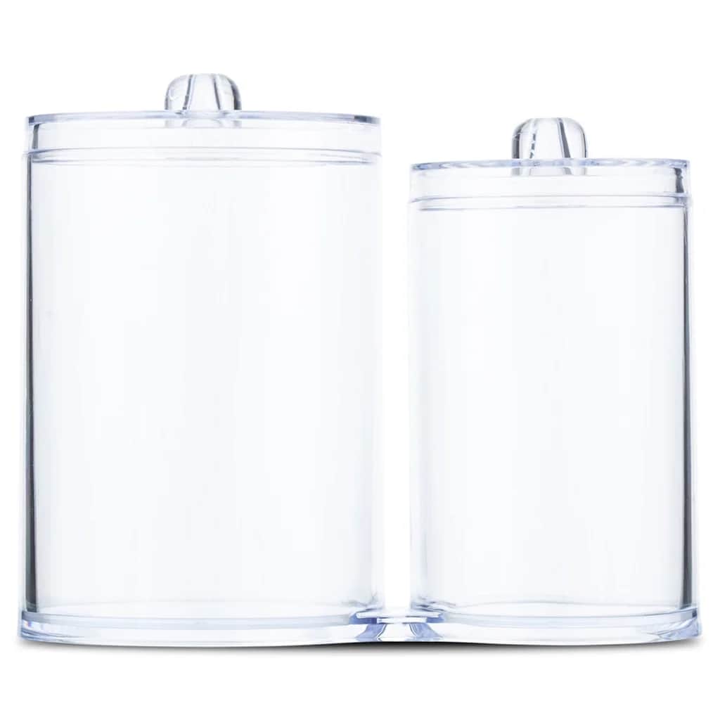 Eklips Twin Baumwollhalter - Stilvoller Makeup-Organizer &amp; Aufbewahrung