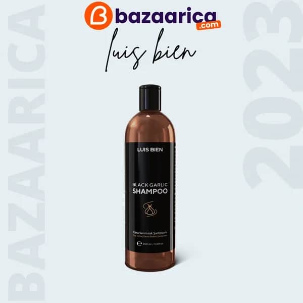 Luis Bien Schwarze Knoblauch Shampoo für starkes, gesundes Haar