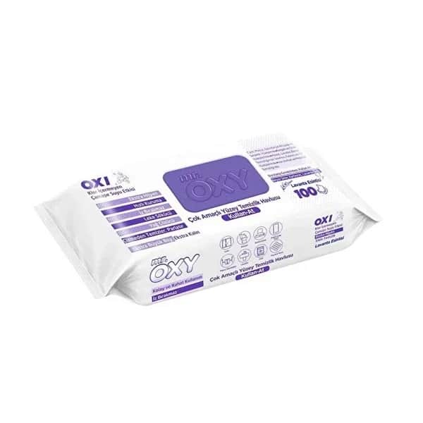 Mr. Oxy Lavendel Oberflächenreinigungstücher - 100 Stück