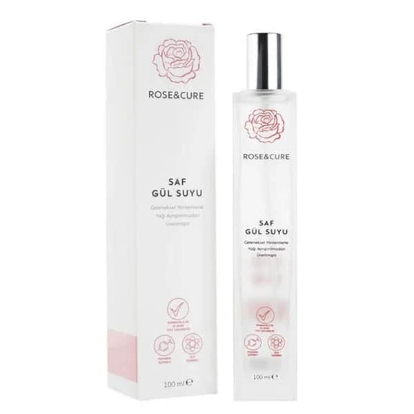 RoseAndCure Rosenwasser 100ml - Reine hydratisierende Essenz