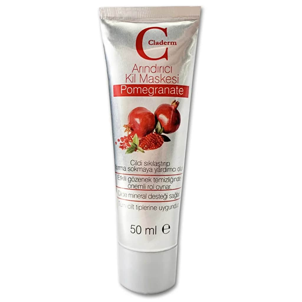 Granatapfel-Tonmaske 50ml von Claderm - Antioxidative Hautpflege