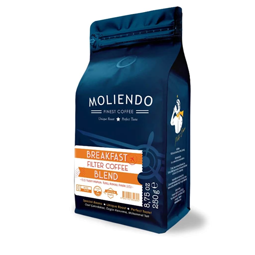 Moliendo 250g Frühstücksblend Kaffee - Florale &amp; Schokoladennoten