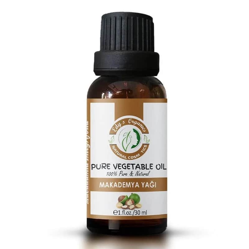 Edys Organics 30ml Macadamiaöl - Reines &amp; Nährendes Öl