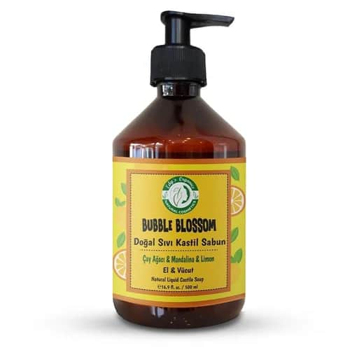 Edy's Organics 500ml Natürliche Flüssigseife aus Kastilien - Umweltfreundlich