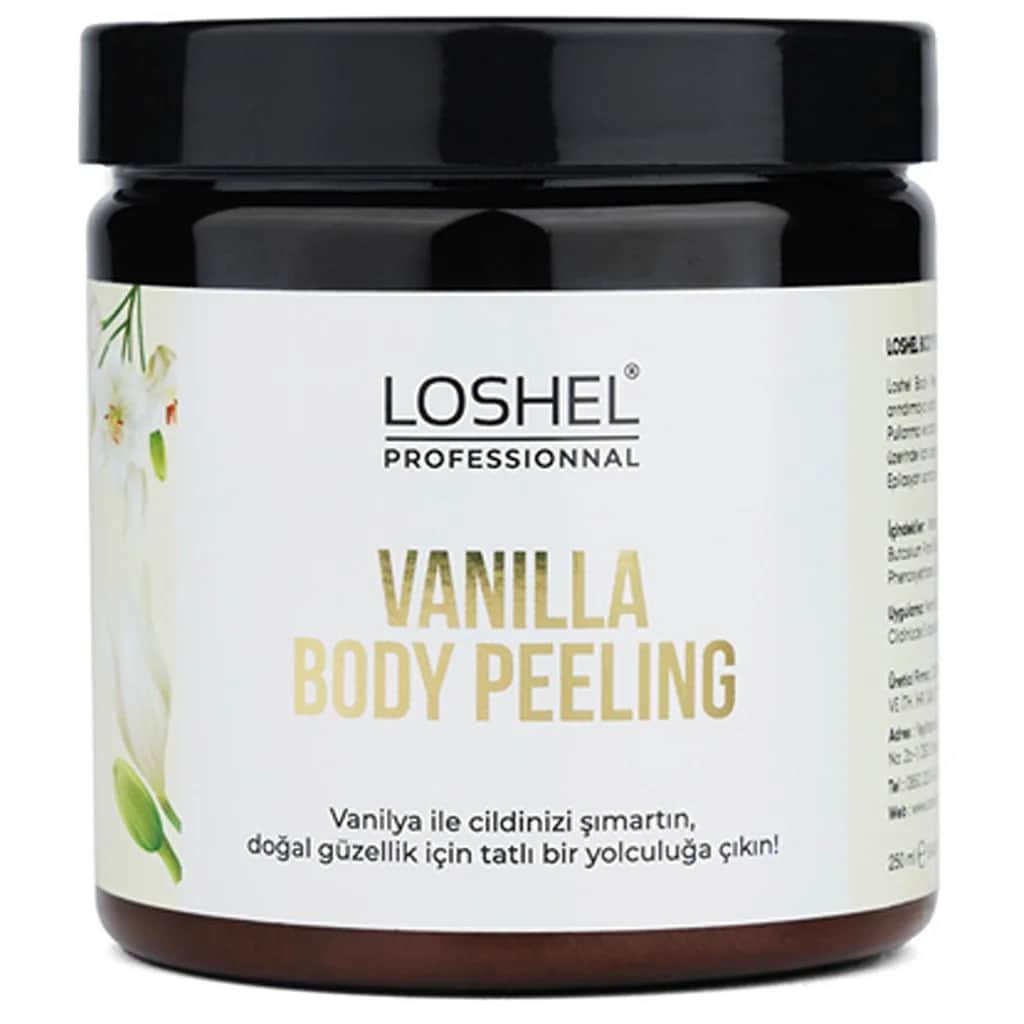 Loshel Vanille Körperpeeling 250ml