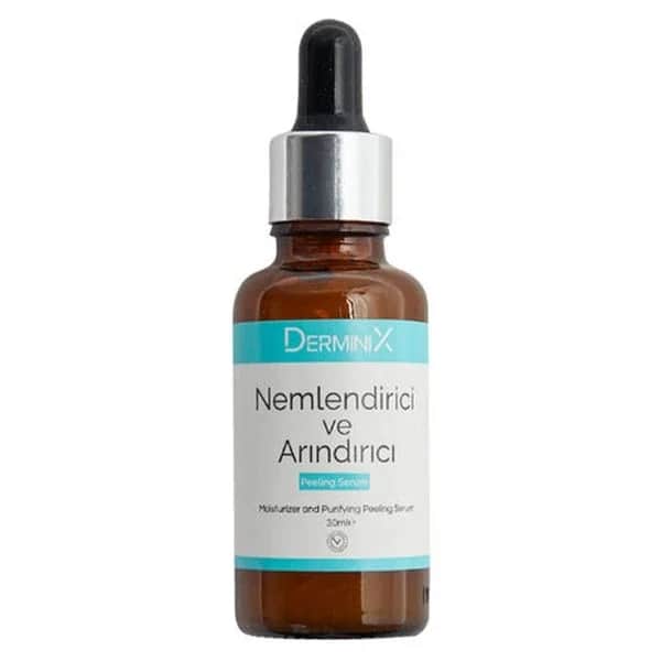 Derminix 30ml Feuchtigkeitsspendendes und Reinigendes Peeling Serum